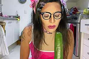 Anal Vegetables Insertion