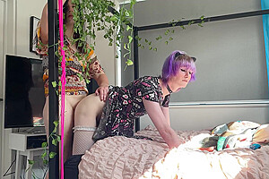 New Zealand Amateur Trans Lesbian Anal Ass Fucking Cassie Moans