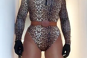 Sloan Being Ladylike (female Mask, Skirt, Pantyhose, Mask, Crossdress, Trans, Wig, Heels, Transform)