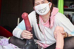 Amy Kittys: If It Fits.. I Sits!! Assorted Dildo Review Part 1