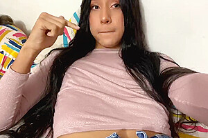 Amateur Chubby Japanese Teen Solo Webcam