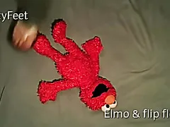 elmo flip flop play