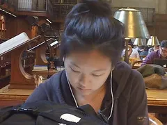 Candid Oriental Hawt Feet In Lbrary