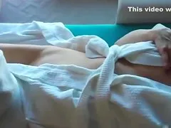 My step woman gave me a footjob