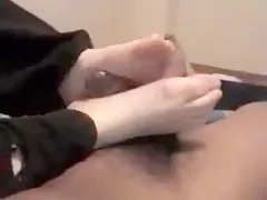 My Ukrainian neighbor knows how to give me a nice footjob