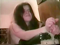 Amazing Homemade record with Brunette, Russian scenes