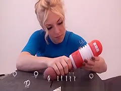 Crazy Amateur clip with Toys, Blonde scenes