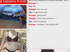 playing with a stranger on omegle