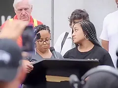 Old Man Gets Cucked By Two Big Black Bulls.