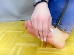 Showing My Sexy Feet