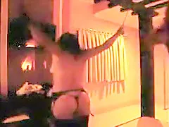 BDSM milf slave have caned