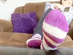 Fuzzy Sock Ignore Fetish