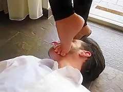 Incredible Homemade clip with Femdom, Foot Fetish scenes