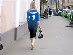 Exotic amateur Blonde, Foot Fetish adult video