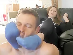 Incredible homemade Foot Fetish, Girlfriend adult video