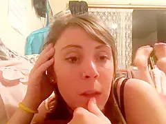 Crazy amateur Foot Fetish sex movie