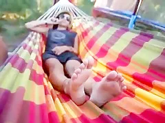 Crazy homemade Foot Fetish porn clip