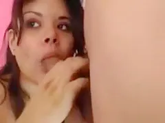 Brazilian drawing - She likes to pull