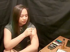 Slave Girl is a Human Ashtray - MissDeeNicotine