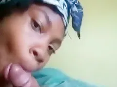 Big tit girlfriend wakes up boyfriend