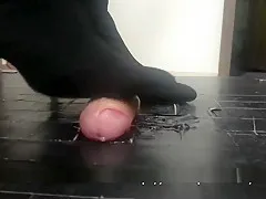 Boots Cock crush no cum