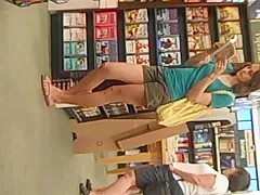 Candid Feet In Flip Flops Filmer Jerks Off off Cam