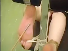 Hard Feet punishment for my slave Sue