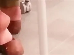 Hot girl shoeplay in flats library