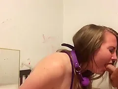 Sexy MILF gets tied up and destroyed. Kristine Fawn