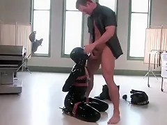 Sub used by male dom