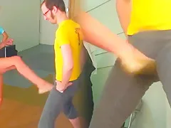 ballbusting gym compilation