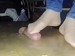 Chinese Shoejob Cum