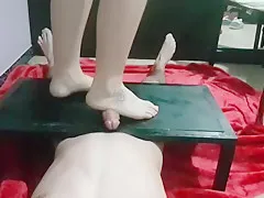 cock box cock crush footplay Footjob!