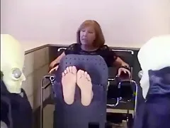 Mature Italian Soles Tickled