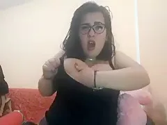 MILF Step mom catches her teen 18+ Step daughter sucking a big cock and joins