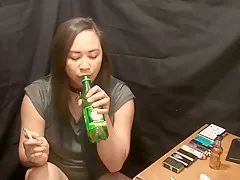 Slave Girl is a Human Ashtray - MissDeeNicotine