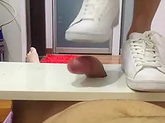 White sneakers shoejob
