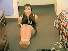 asian tape gagged