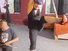 Bondage friends hang out