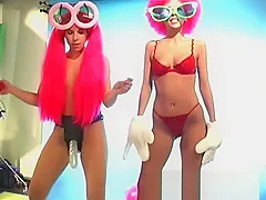 Just Clowning Around - Female Threesome