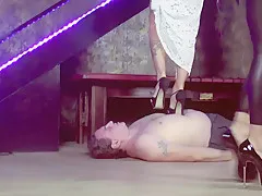 Dea Ludmilla, Jennyfer Cruel , Zora Shadow - Trampling in Heels at Sadika