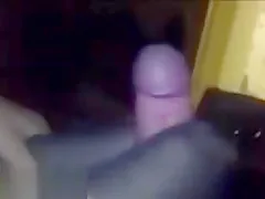 Lucky guy gets nice footjob with happy end