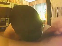 POV Harsh dental gag deepthroating slave slut in leather harness