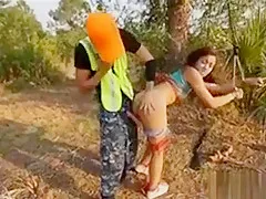 teen 18+ found in the woods