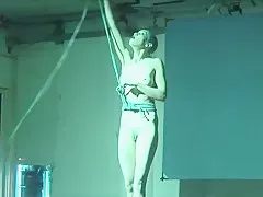 dasniya sommer - nude rope performance