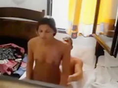 Hot College Babe On Real Homemade