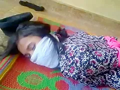 Indonesia OTM Gagged girl