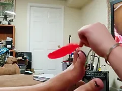 Lady Featherquill tickled by Beautiful Disaster