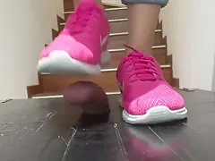 Pink Nike stomp