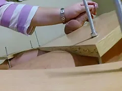 BDSM Femdom handjob torture